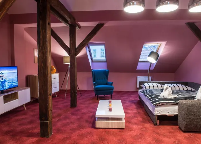 Spacious And Quiet Attic Flat In Centre